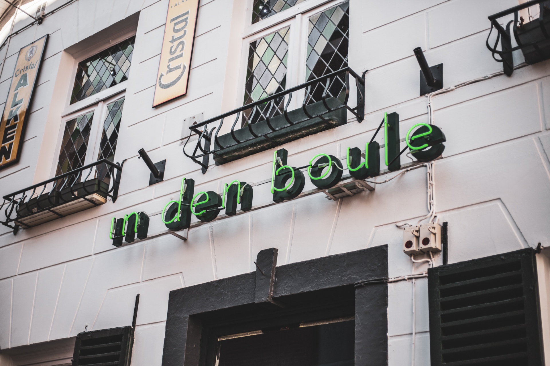 Neon-uithangbord van In Den Boule
